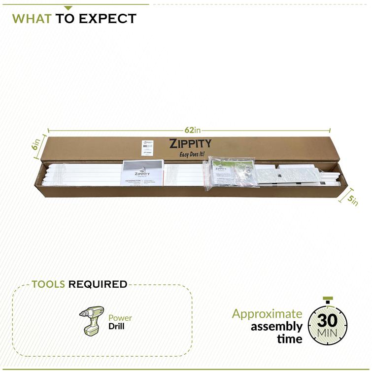 Kensington Hinged Portable Fence Kit